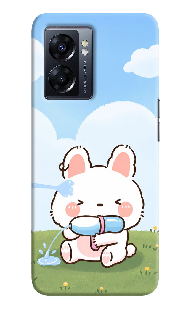 Bunny Treat Oppo K10 5G Hard Case Back Cover by Casekaro