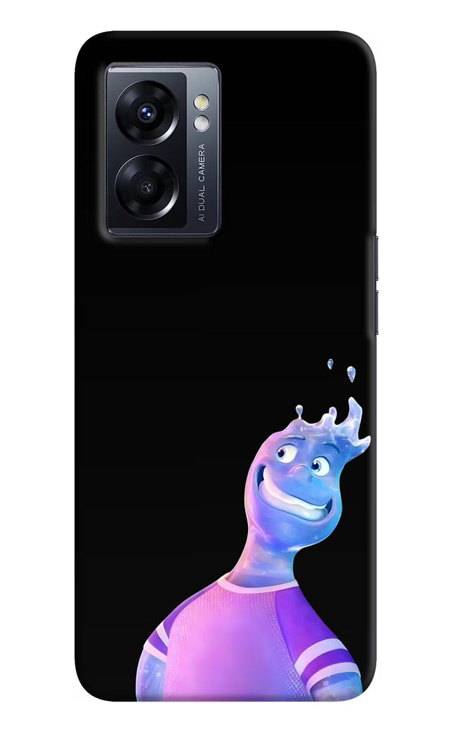 Wade Wave Oppo K10 5G Hard Case Back Cover by Casekaro