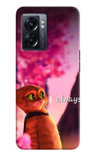 Always Cat Oppo K10 5G Hard Case Back Cover by Casekaro