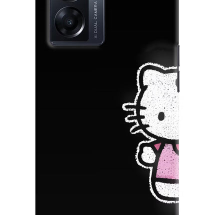 Kitty Charm Oppo K10 5G Hard Case Back Cover by Casekaro