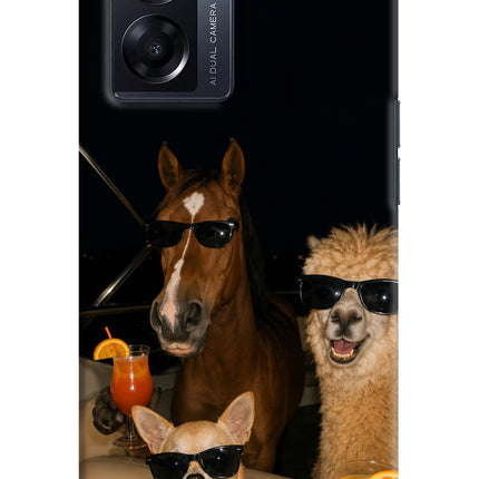 Party Squad Oppo K10 5G Hard Case Back Cover by Casekaro