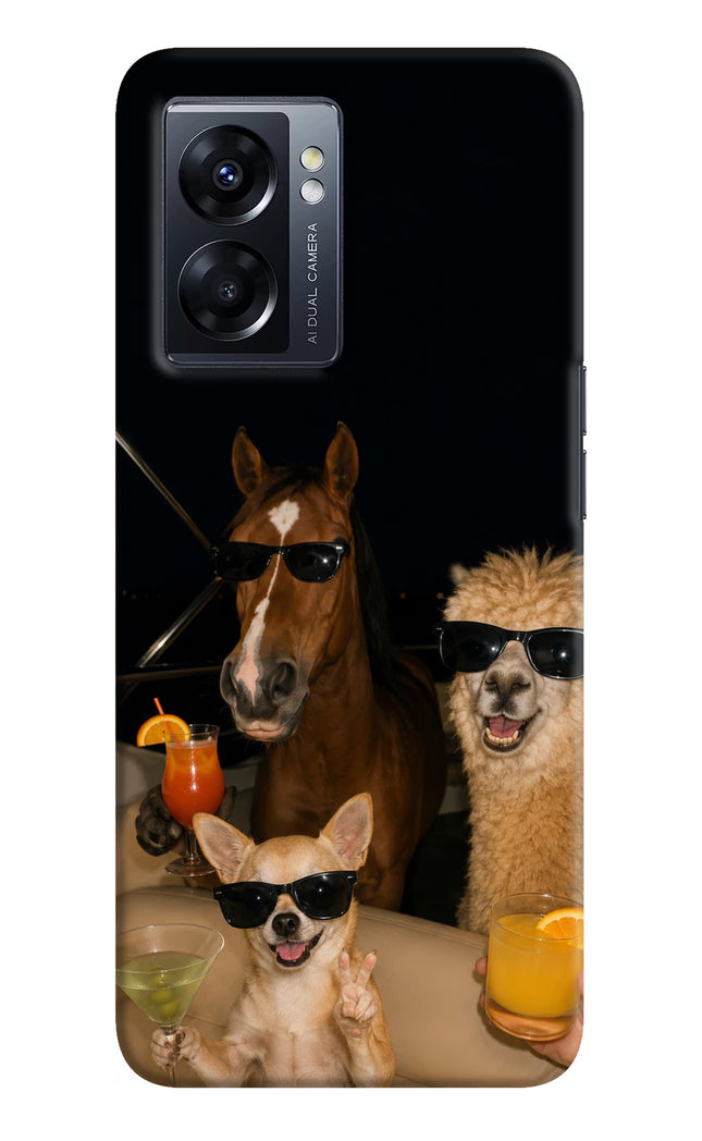 Party Squad Oppo K10 5G Hard Case Back Cover by Casekaro