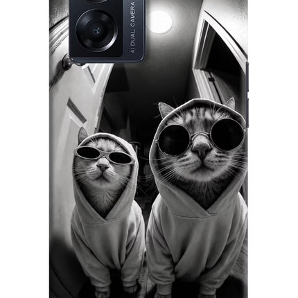 Hood Cats Oppo K10 5G Hard Case Back Cover by Casekaro