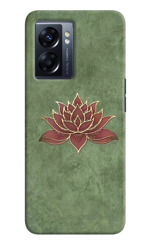 Lotus Grace Oppo K10 5G Hard Case Back Cover by Casekaro