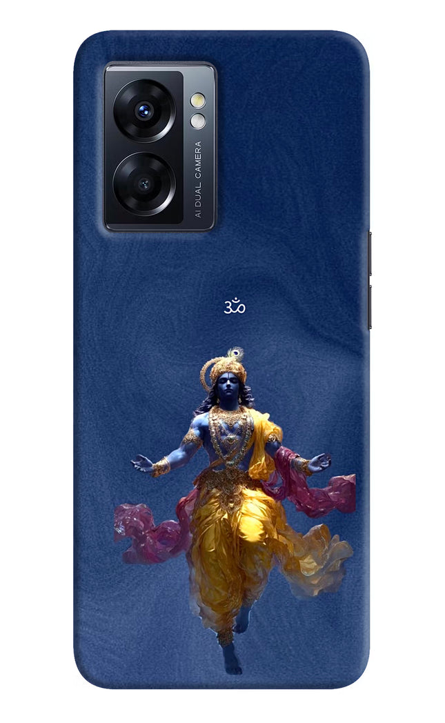 Cosmic Krishna Oppo K10 5G Hard Case Back Cover by Casekaro