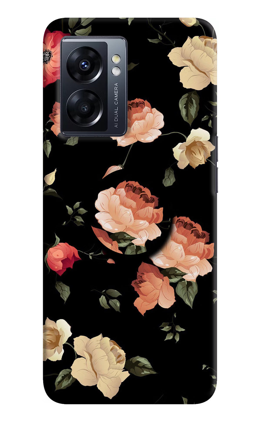 Flowers Oppo K10 5G Pop Case, Hard case