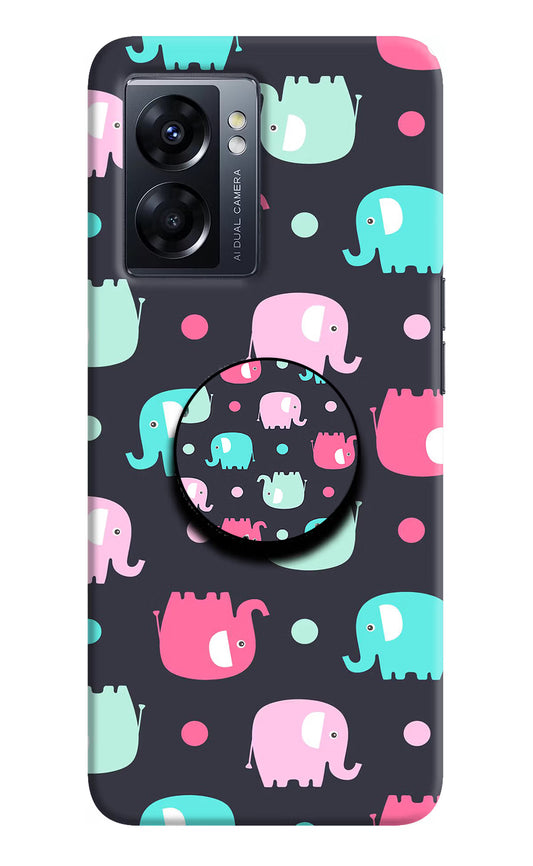 Baby Elephants Oppo K10 5G Pop Case by Casekaro