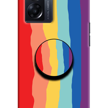 Rainbow Oppo K10 5G Pop Case by Casekaro