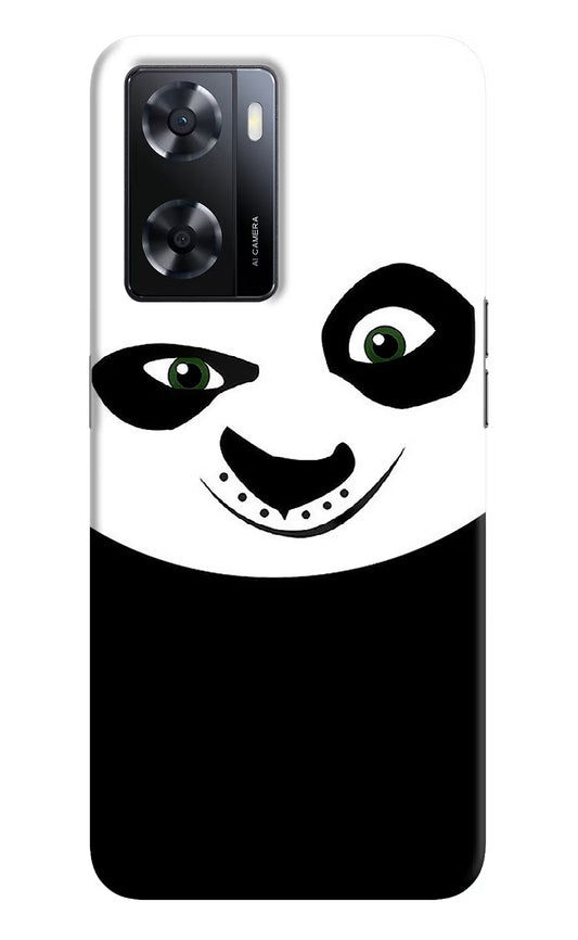 Panda Oppo A57 2022 Hard Case Back Cover by Casekaro