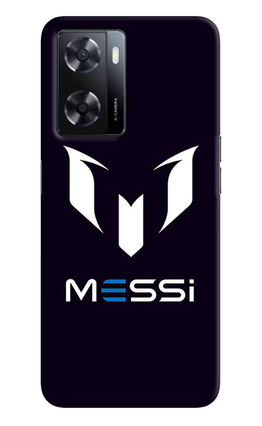Messi Logo Oppo A57 2022 Hard Case Back Cover by Casekaro