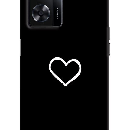 Heart Oppo A57 2022 Hard Case Back Cover by Casekaro