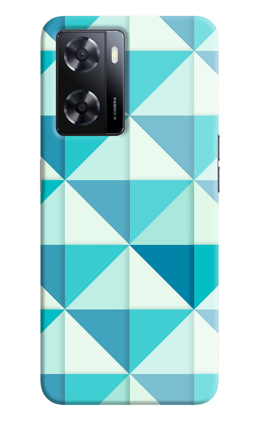 Abstract Oppo A57 2022 Hard Case Back Cover by Casekaro