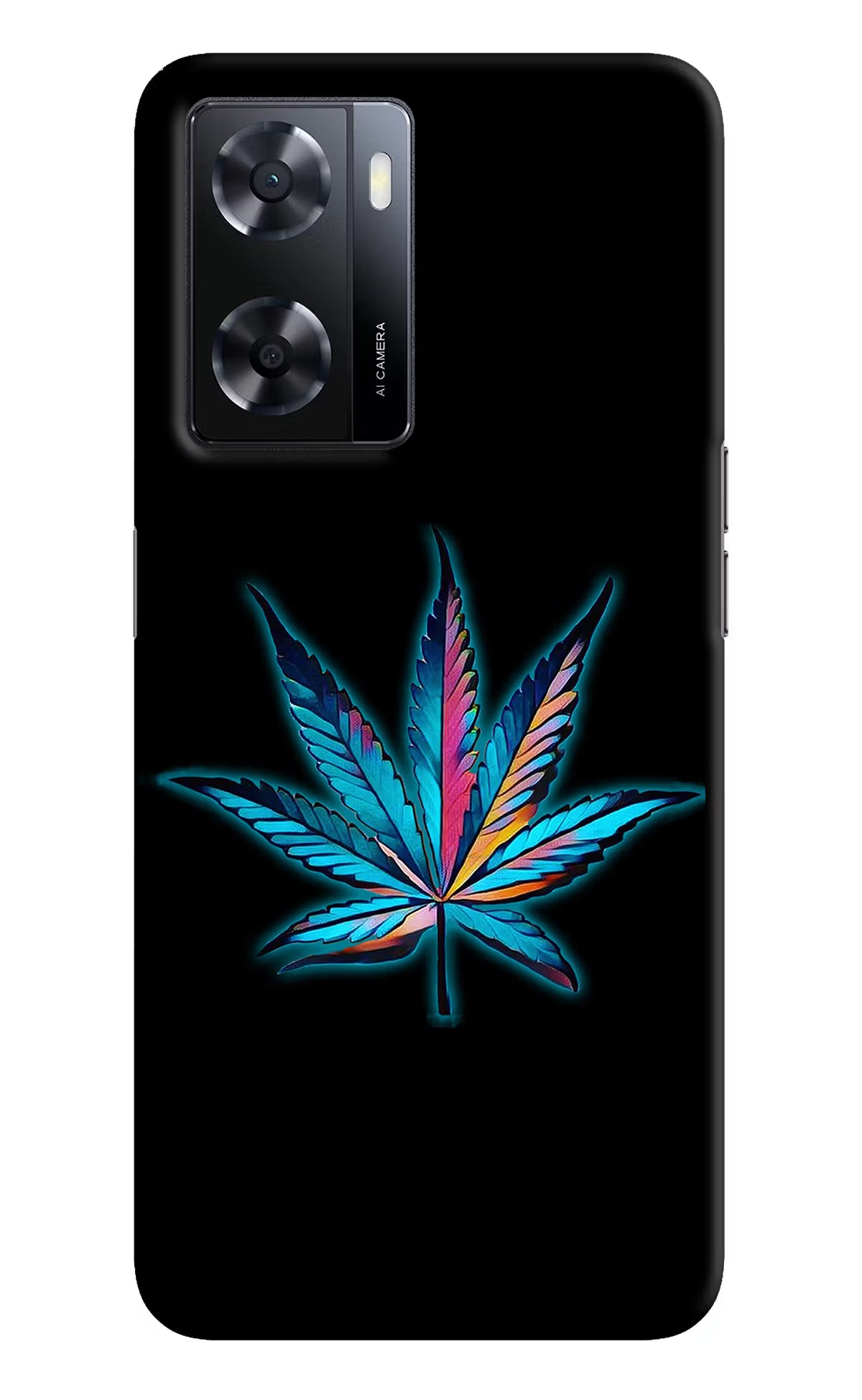 Weed Oppo A57 2022 Hard Case Back Cover by Casekaro