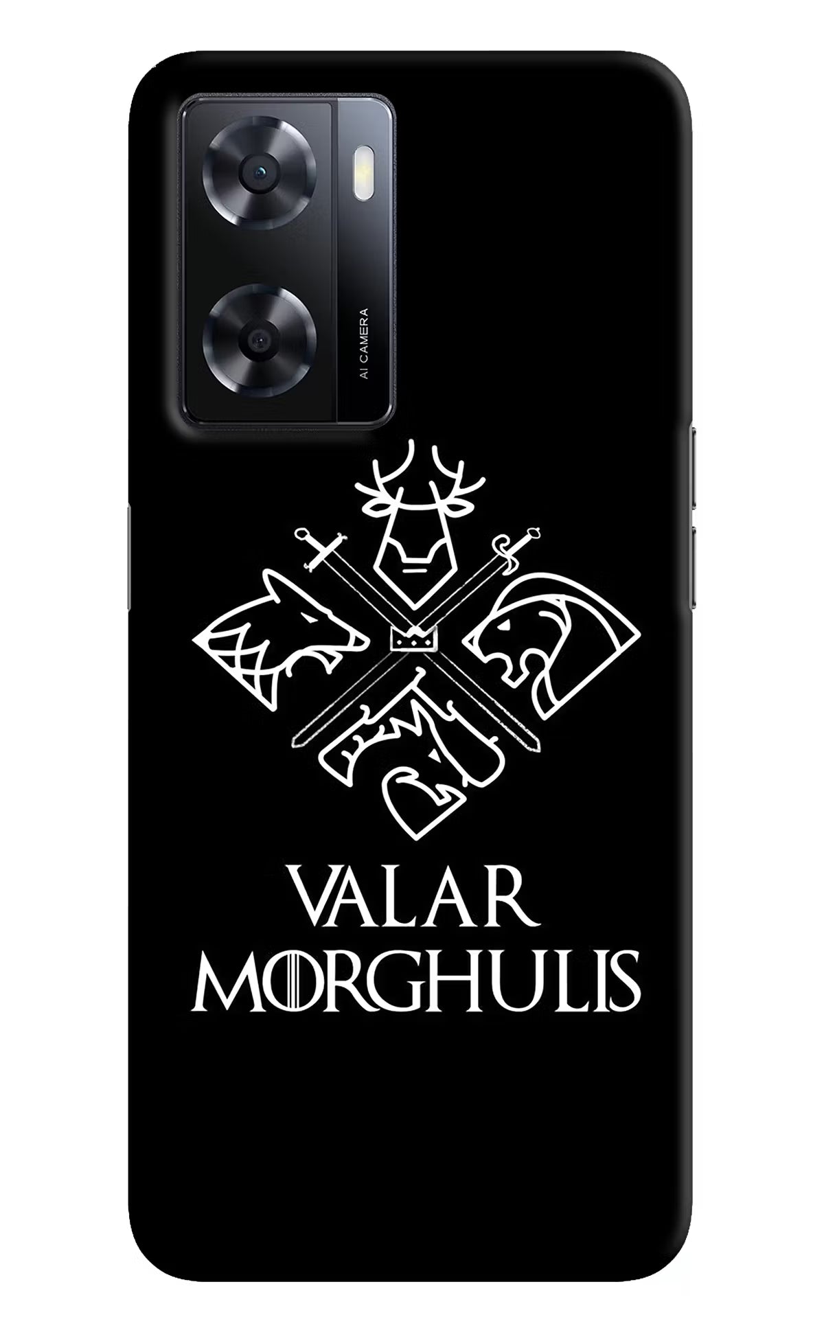 Valar Morghulis | Game Of Thrones Oppo A57 2022 Hard Case Back Cover by Casekaro