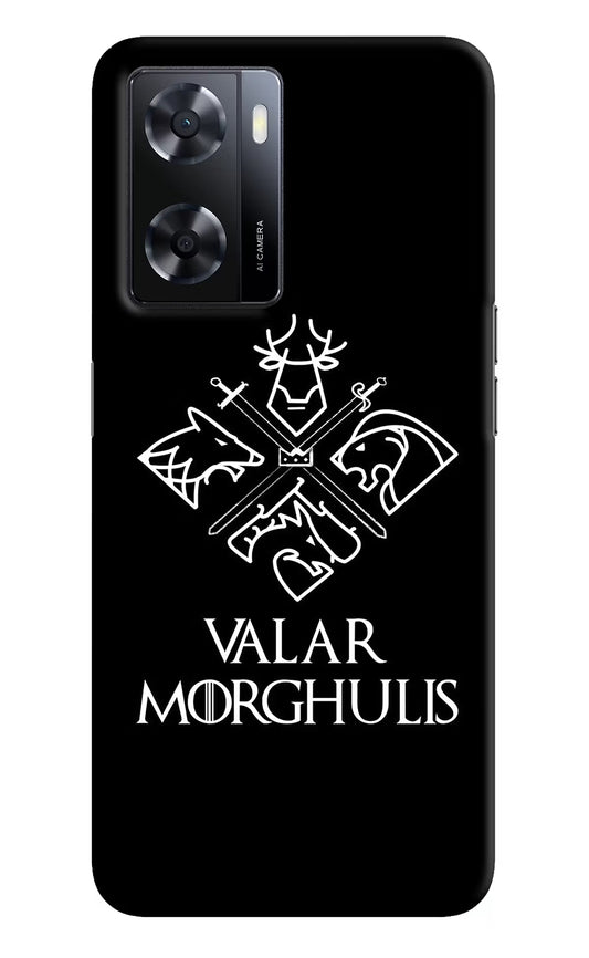 Valar Morghulis | Game Of Thrones Oppo A57 2022 Hard Case Back Cover by Casekaro