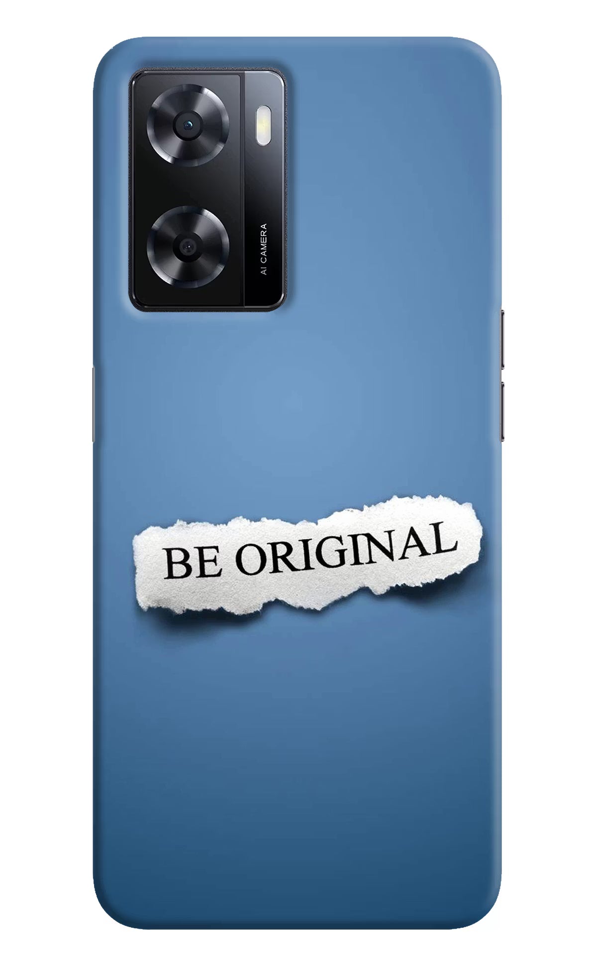 Be Original Oppo A57 2022 Hard Case Back Cover by Casekaro