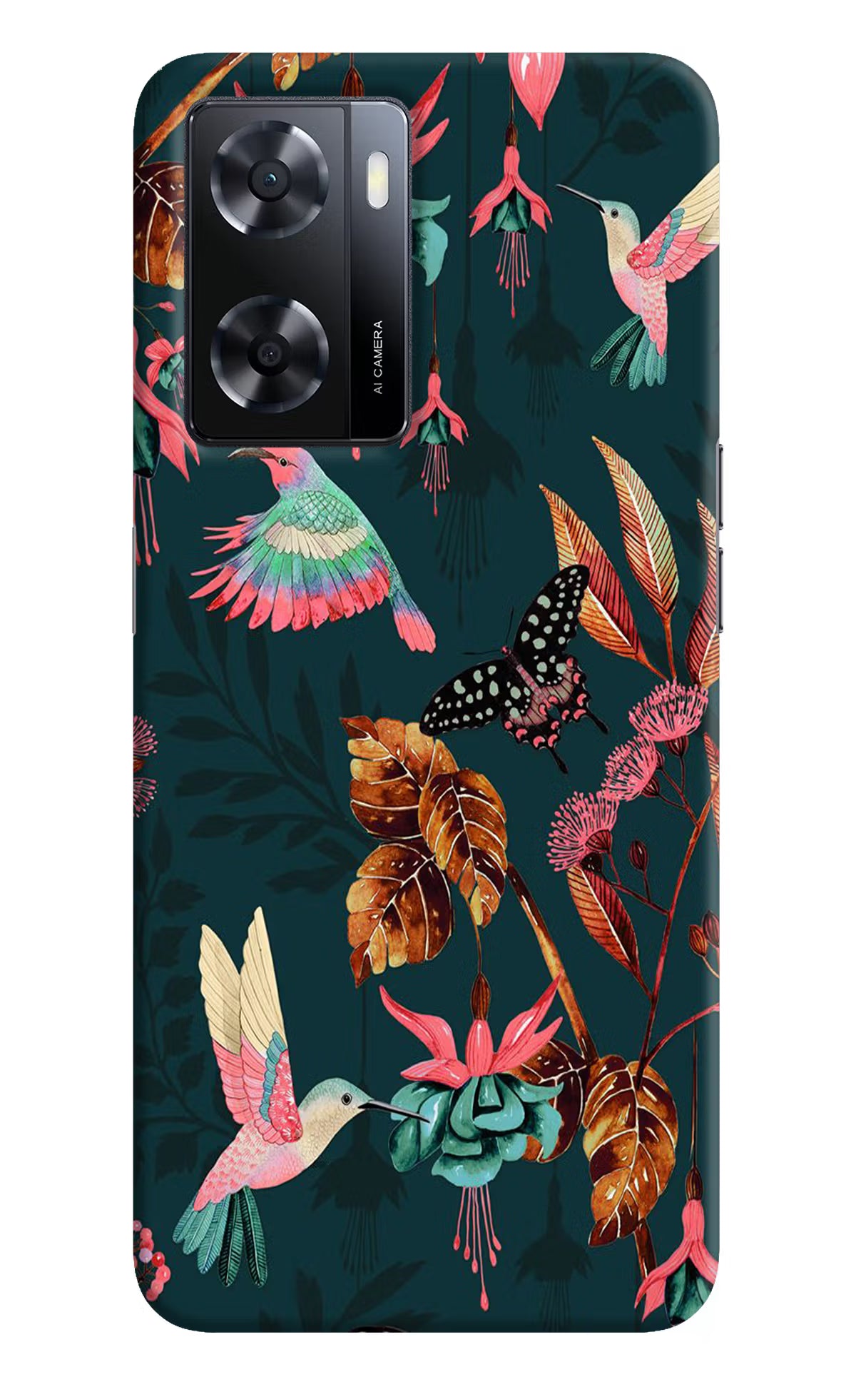 Birds Oppo A57 2022 Hard Case Back Cover by Casekaro