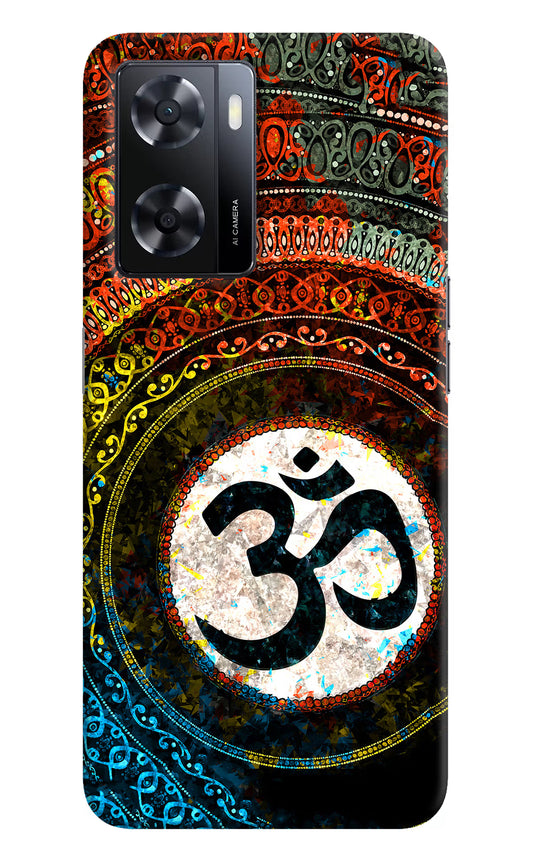 Om Cultural Oppo A57 2022 Hard Case Back Cover by Casekaro
