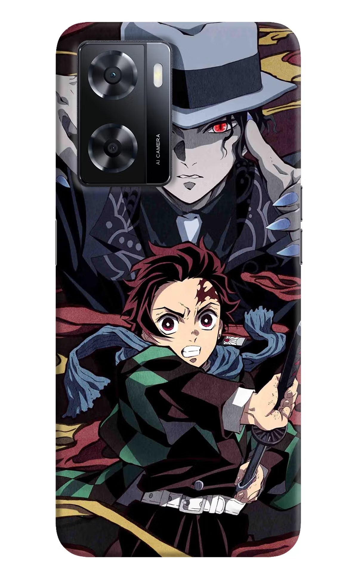 Demon Slayer Oppo A57 2022 Hard Case Back Cover by Casekaro