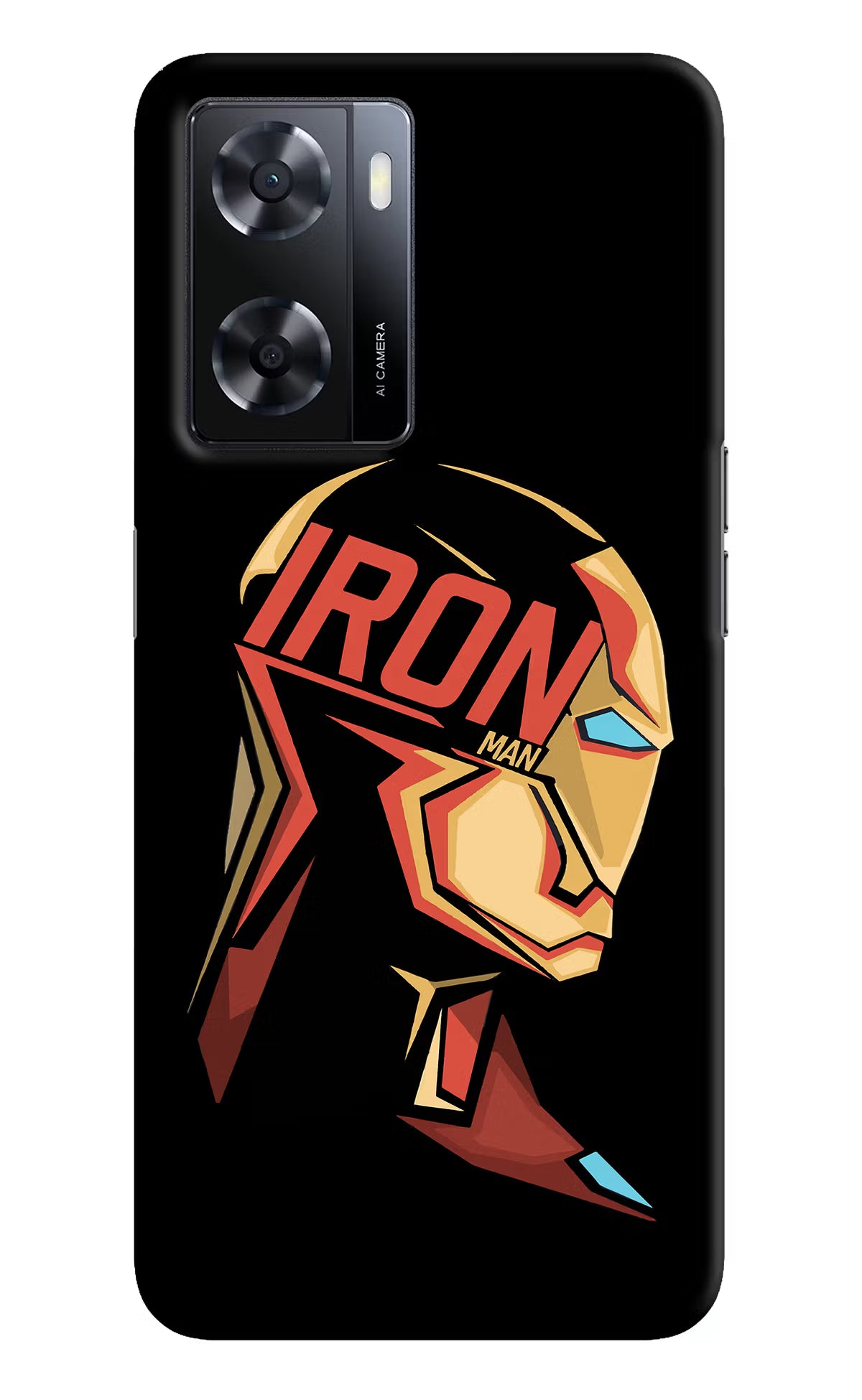 IronMan Oppo A57 2022 Hard Case Back Cover by Casekaro