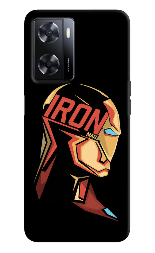 IronMan Oppo A57 2022 Hard Case Back Cover by Casekaro