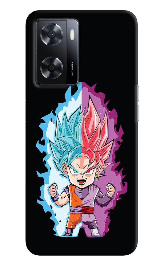 Chota Goku Oppo A57 2022 Hard Case Back Cover by Casekaro