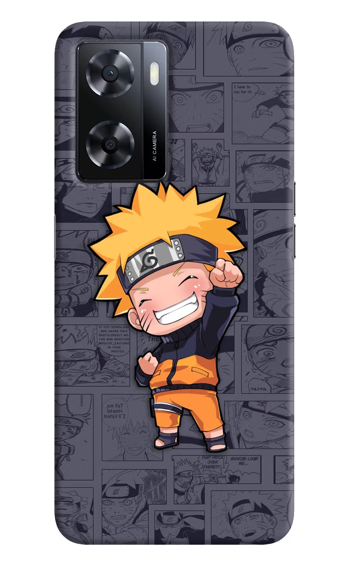 Chota Naruto Oppo A57 2022 Hard Case Back Cover by Casekaro
