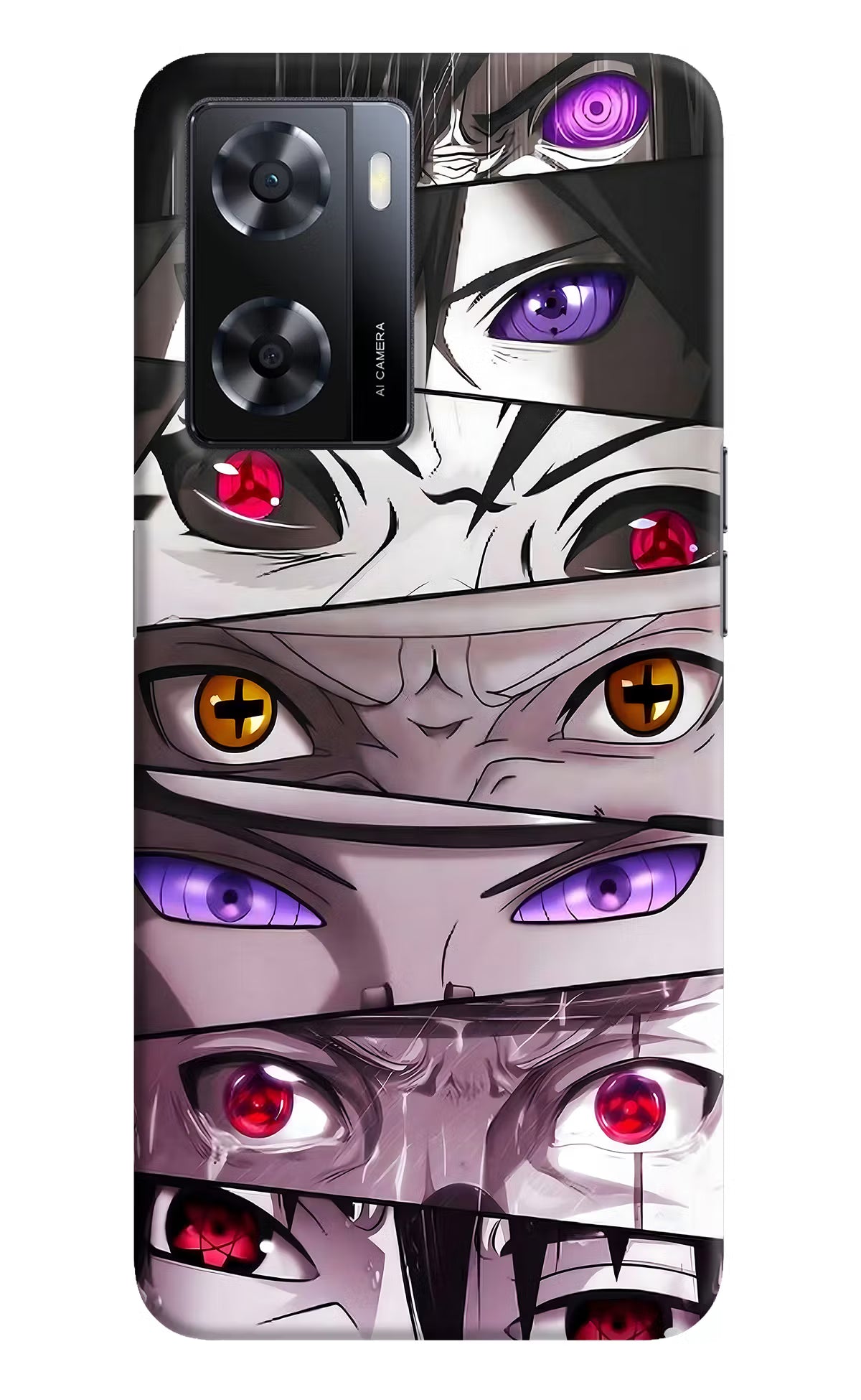 Naruto Anime Oppo A57 2022 Hard Case Back Cover by Casekaro