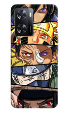 Naruto Character Oppo A57 2022 Hard Case Back Cover by Casekaro