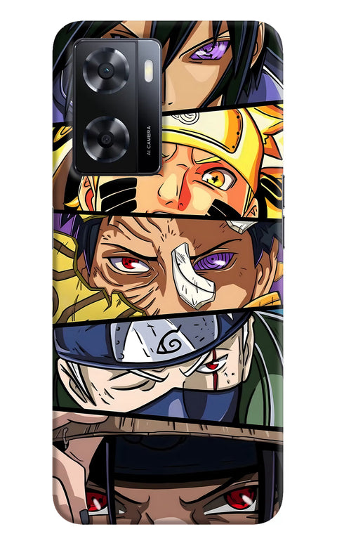 Naruto Character Oppo A57 2022 Back Cover