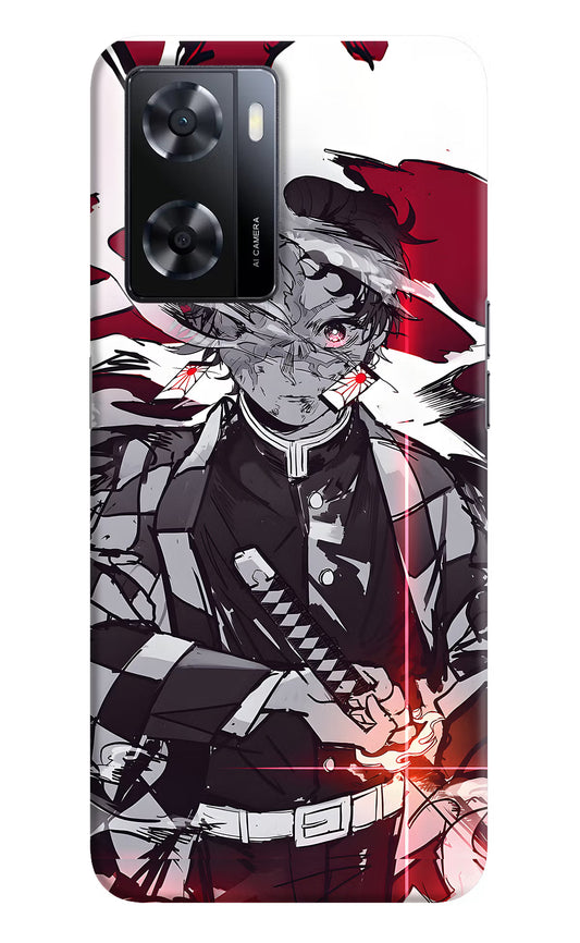 Demon Slayer Oppo A57 2022 Hard Case Back Cover by Casekaro