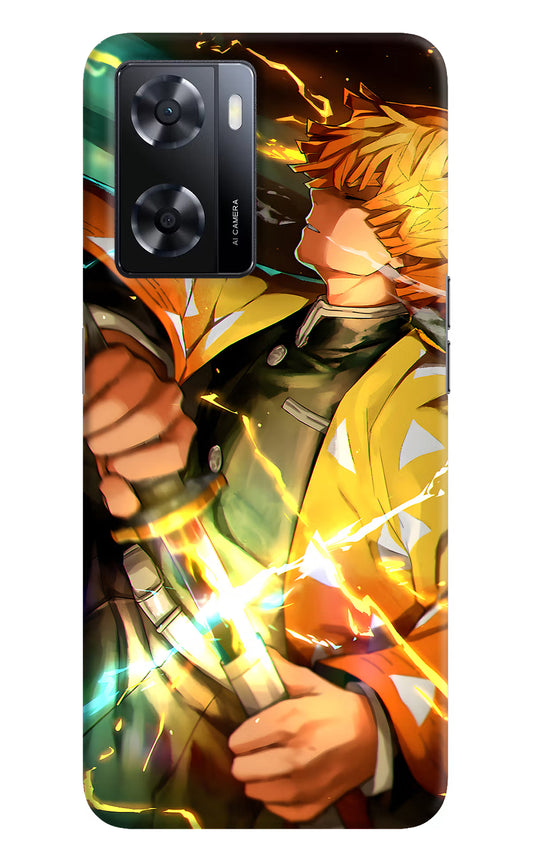 Demon Slayer Oppo A57 2022 Hard Case Back Cover by Casekaro