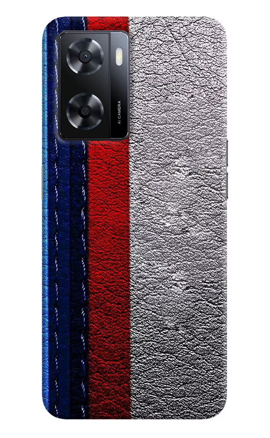 BMW Stripes Oppo A57 2022 Hard Case Back Cover by Casekaro