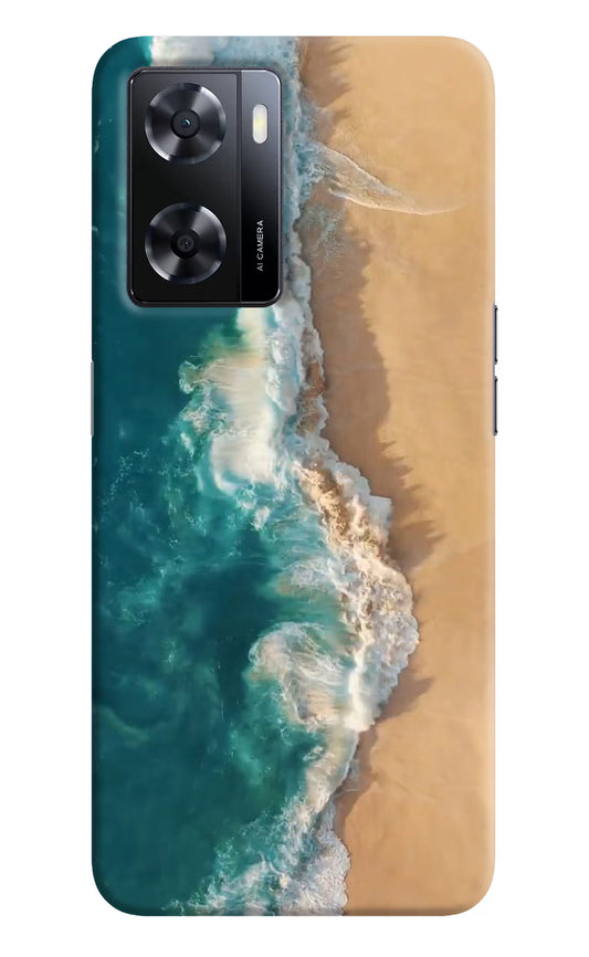 Ocean Beach Oppo A57 2022 Hard Case Back Cover by Casekaro