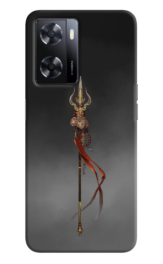 Shiv Trishul Oppo A57 2022 Hard Case Back Cover by Casekaro