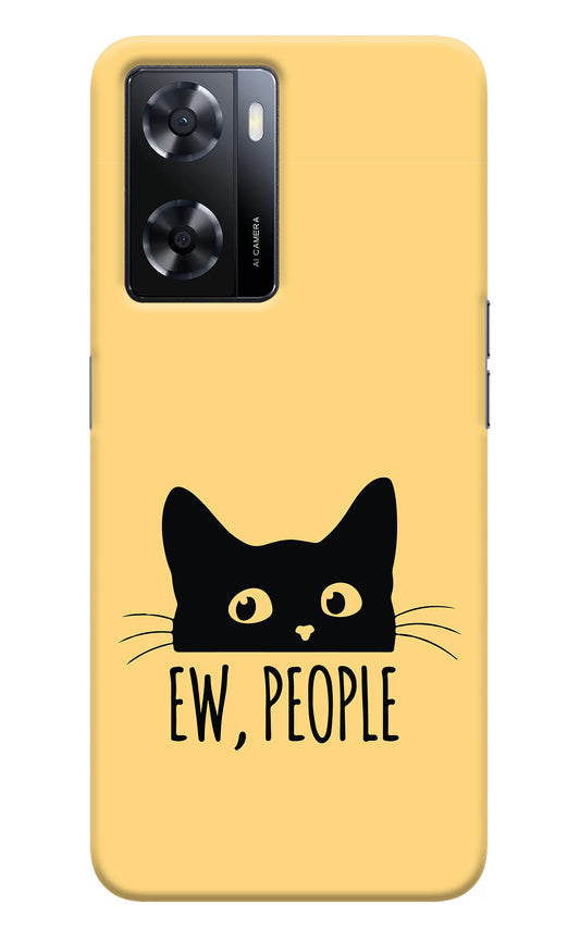 Ew People Catitude Oppo A57 2022 Back Cover