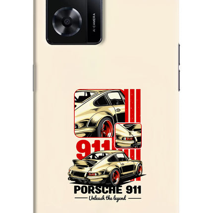 Classic Porsche 911 Oppo A57 2022 Hard Case Back Cover by Casekaro