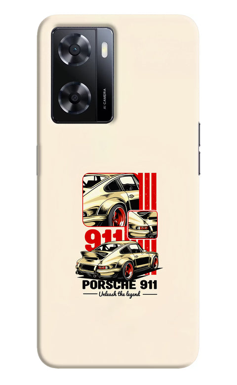 Classic Porsche 911 Oppo A57 2022 Back Cover