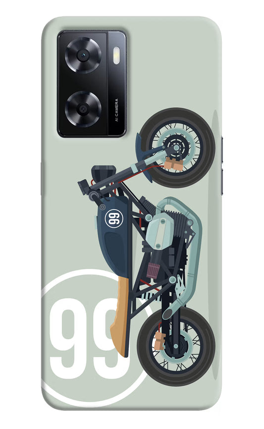 Classic Cafe Racer 99 Oppo A57 2022 Hard Case Back Cover by Casekaro