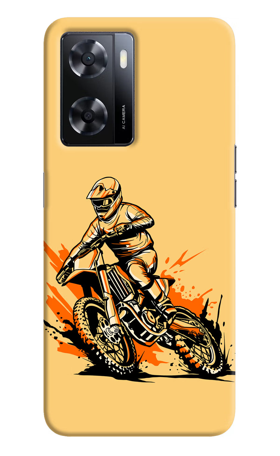 Off-Road Fury Oppo A57 2022 Back Cover, Hard case
