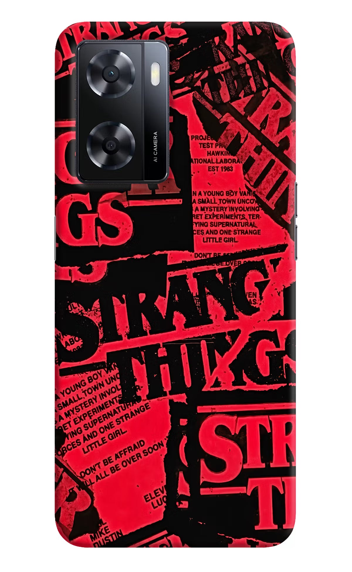 Ordinary Things Oppo A57 2022 Hard Case Back Cover by Casekaro