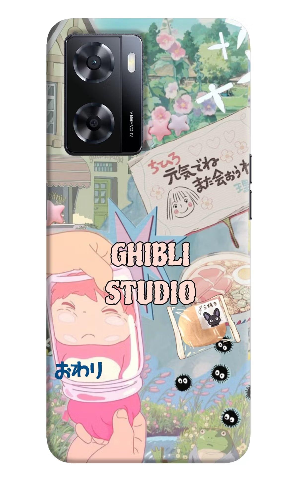 Studio Ghibli Oppo A57 2022 Back Cover