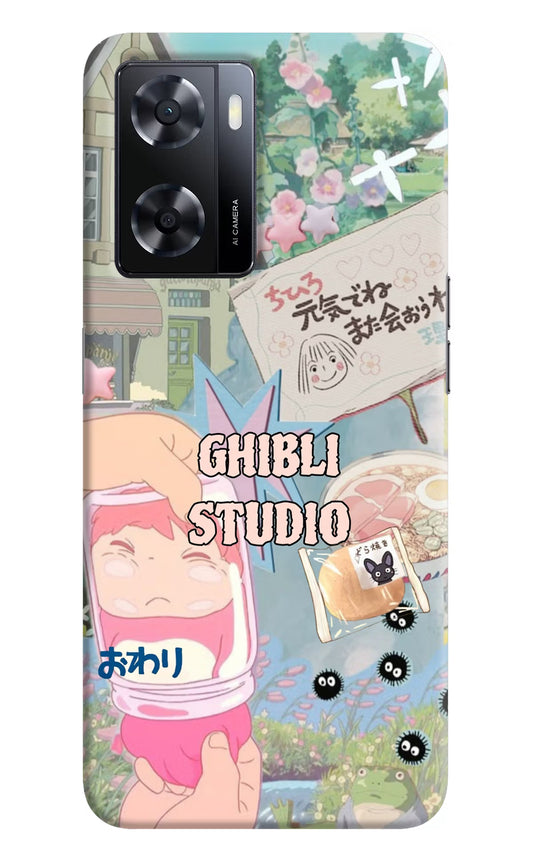 Studio Ghibli Oppo A57 2022 Hard Case Back Cover by Casekaro