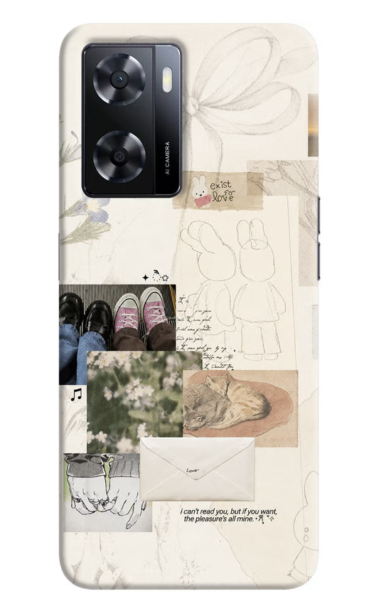 Soft Aesthetic Oppo A57 2022 Back Cover