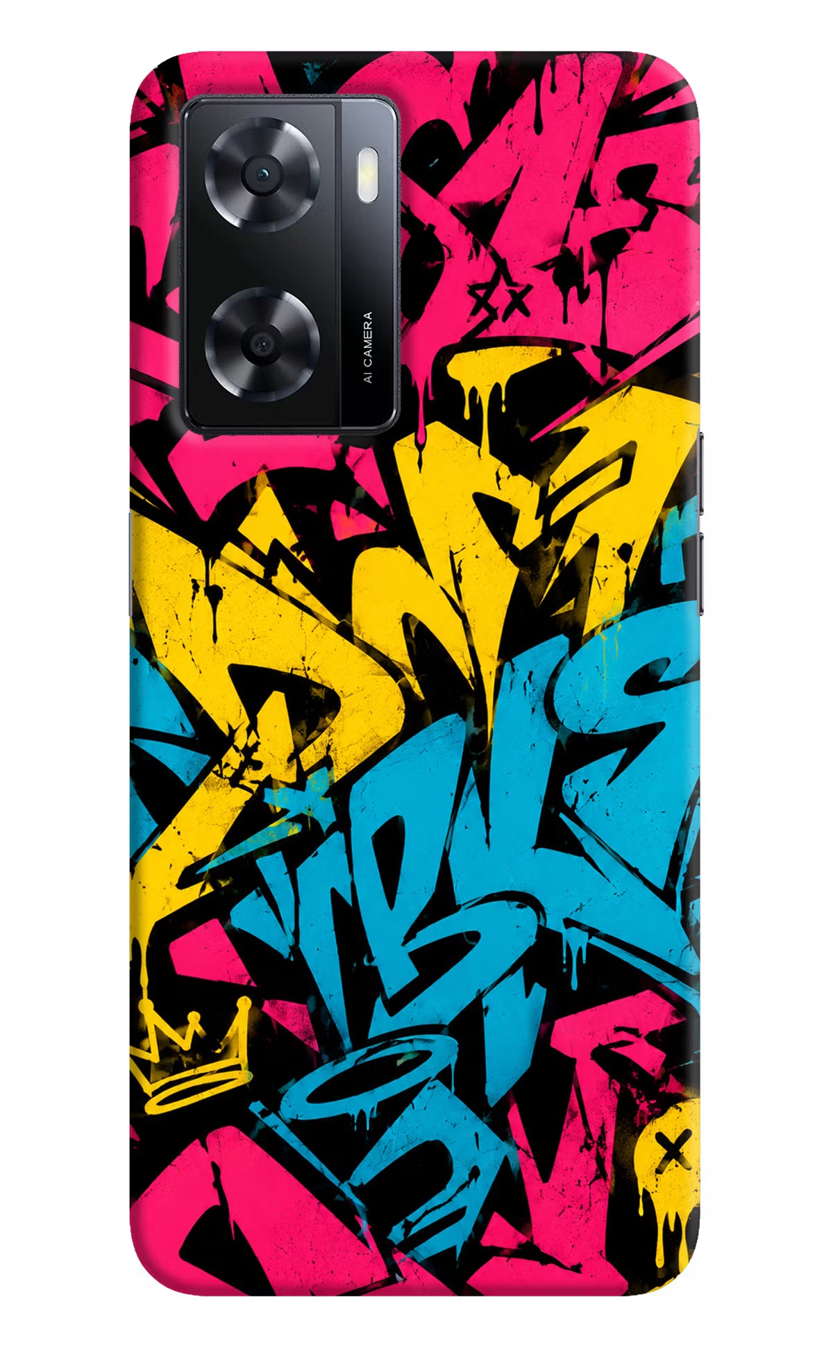 Graffiti Vibe Oppo A57 2022 Back Cover