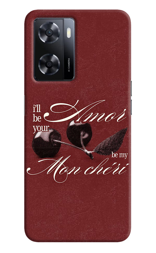 Velvet Cherry Oppo A57 2022 Back Cover