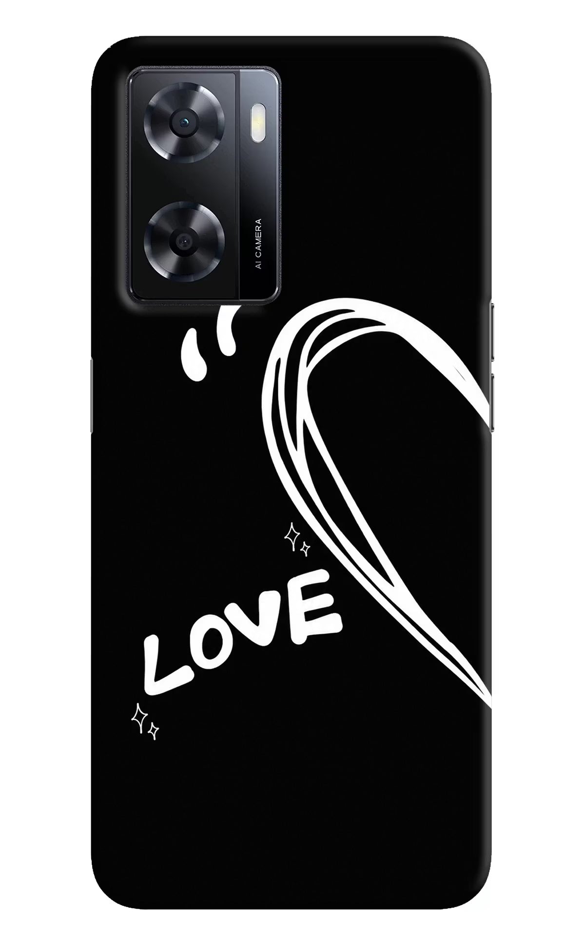 Love Line Oppo A57 2022 Back Cover