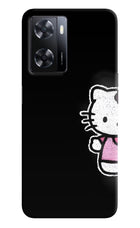 Kitty Charm Oppo A57 2022 Hard Case Back Cover by Casekaro