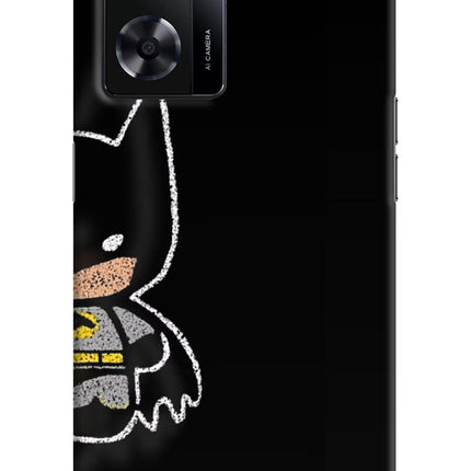 Bat Kitty Oppo A57 2022 Hard Case Back Cover by Casekaro