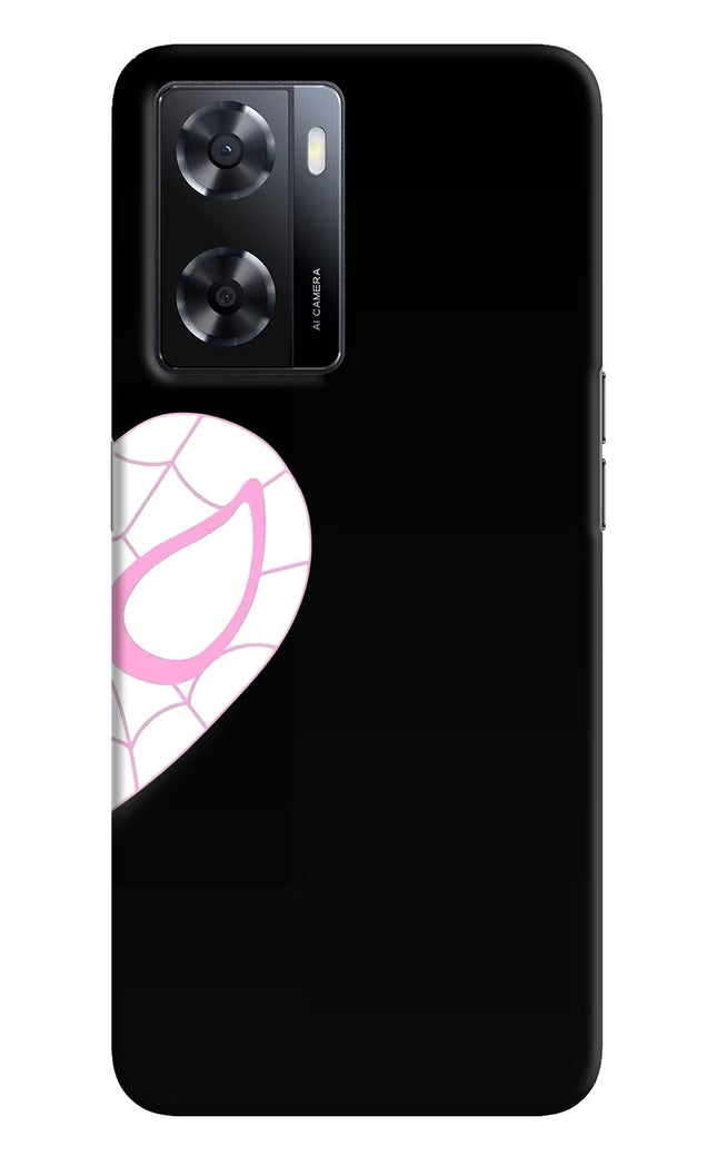 Gwen Mask Oppo A57 2022 Hard Case Back Cover by Casekaro